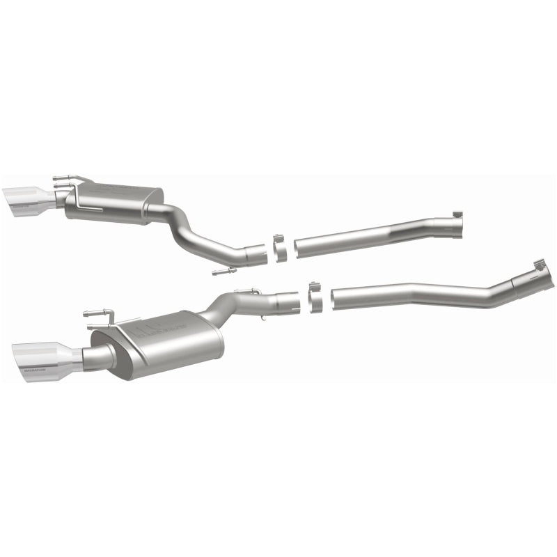 MagnaFlow 10-11 Camaro 6.2L V8 2.5 inch Street Series Axle Back Stainless Cat Back Exhaust-Catback-Grocery Getter Performance