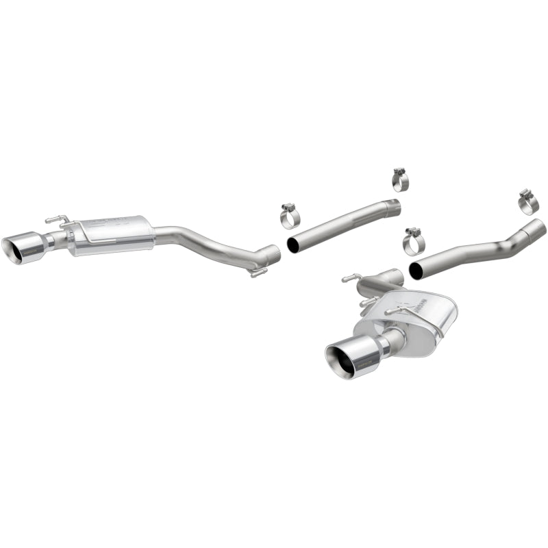 MagnaFlow 10-11 Camaro 6.2L V8 2.5 inch Street Series Axle Back Stainless Cat Back Exhaust-Catback-Grocery Getter Performance