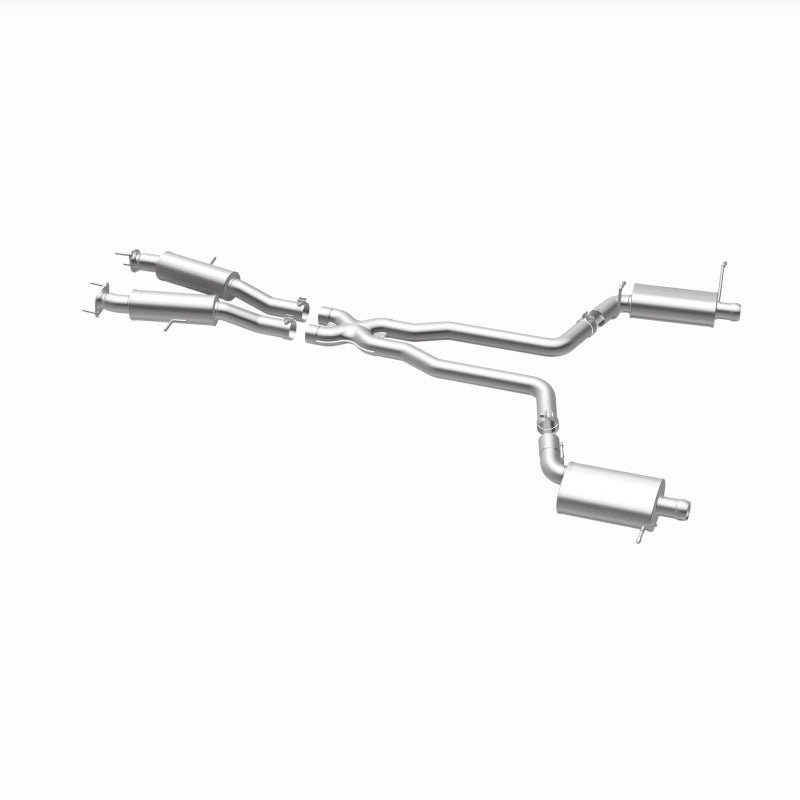 MagnaFlow 12 Jeep Grand Cherokee V8 6.4L Dual Split Rear Exit Stainless Cat Back Performance Exhaust-Catback-Grocery Getter Performance
