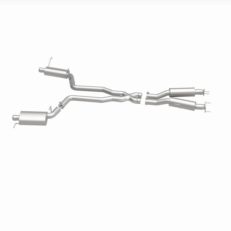MagnaFlow 12 Jeep Grand Cherokee V8 6.4L Dual Split Rear Exit Stainless Cat Back Performance Exhaust-Catback-Grocery Getter Performance