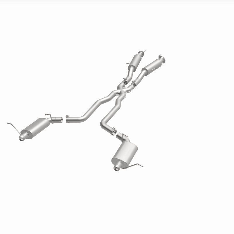 MagnaFlow 12 Jeep Grand Cherokee V8 6.4L Dual Split Rear Exit Stainless Cat Back Performance Exhaust-Catback-Grocery Getter Performance