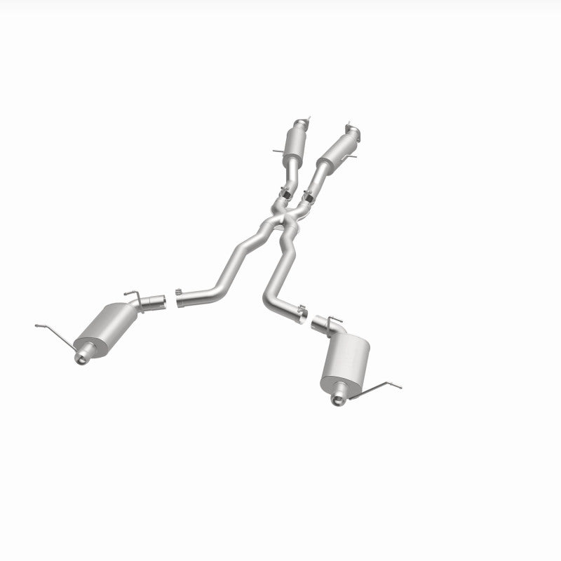 MagnaFlow 12 Jeep Grand Cherokee V8 6.4L Dual Split Rear Exit Stainless Cat Back Performance Exhaust-Catback-Grocery Getter Performance