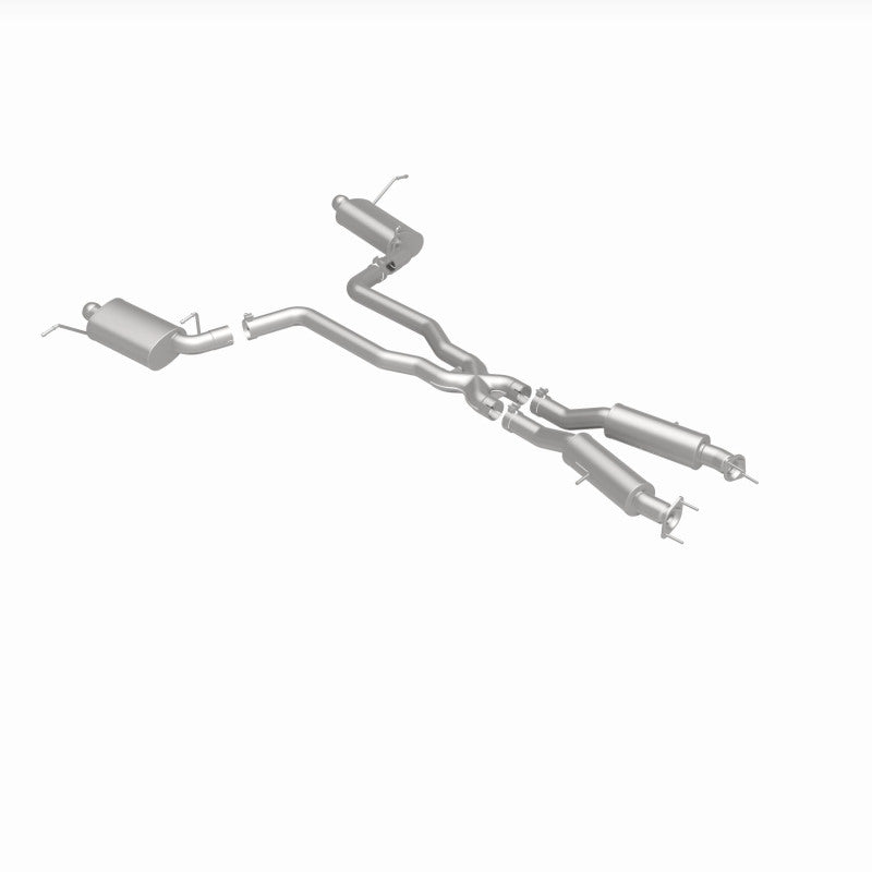 MagnaFlow 12 Jeep Grand Cherokee V8 6.4L Dual Split Rear Exit Stainless Cat Back Performance Exhaust-Catback-Grocery Getter Performance