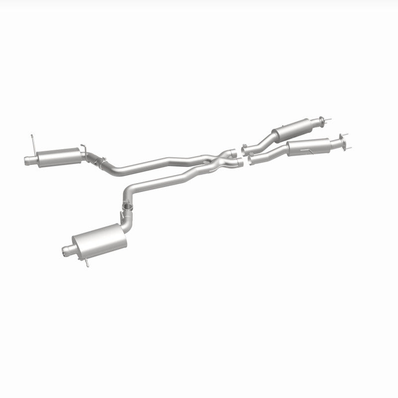 MagnaFlow 12 Jeep Grand Cherokee V8 6.4L Dual Split Rear Exit Stainless Cat Back Performance Exhaust-Catback-Grocery Getter Performance