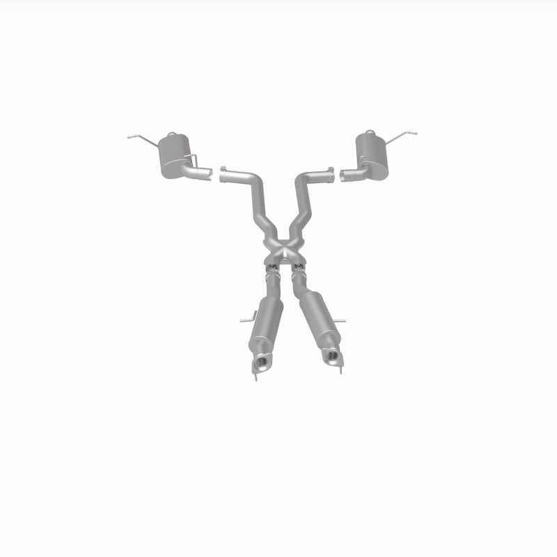 MagnaFlow 12 Jeep Grand Cherokee V8 6.4L Dual Split Rear Exit Stainless Cat Back Performance Exhaust-Catback-Grocery Getter Performance