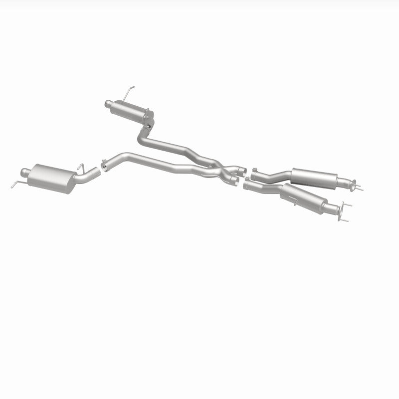 MagnaFlow 12 Jeep Grand Cherokee V8 6.4L Dual Split Rear Exit Stainless Cat Back Performance Exhaust-Catback-Grocery Getter Performance