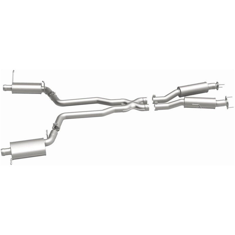 MagnaFlow 12 Jeep Grand Cherokee V8 6.4L Dual Split Rear Exit Stainless Cat Back Performance Exhaust-Catback-Grocery Getter Performance