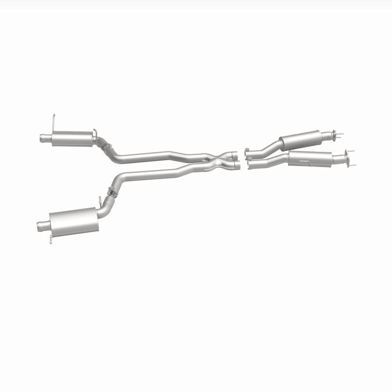 MagnaFlow 12 Jeep Grand Cherokee V8 6.4L Dual Split Rear Exit Stainless Cat Back Performance Exhaust-Catback-Grocery Getter Performance