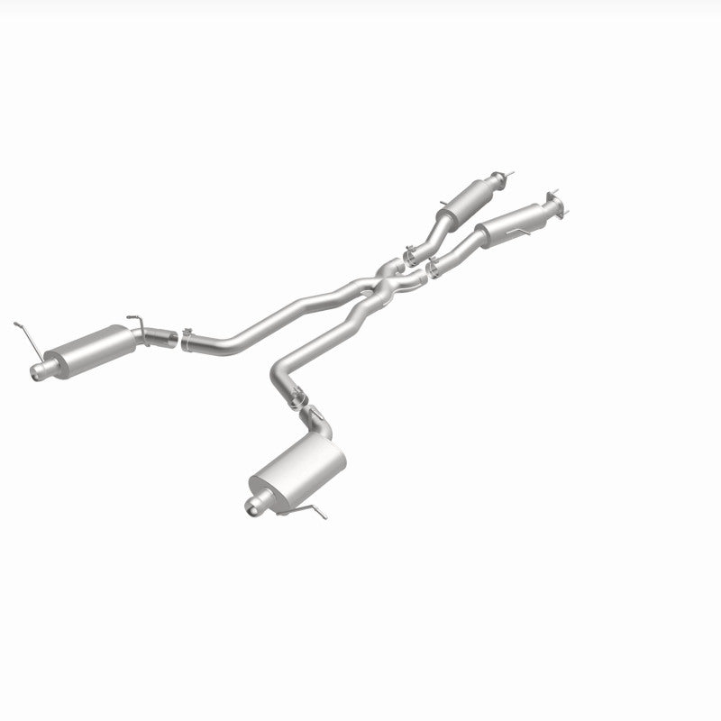 MagnaFlow 12 Jeep Grand Cherokee V8 6.4L Dual Split Rear Exit Stainless Cat Back Performance Exhaust-Catback-Grocery Getter Performance