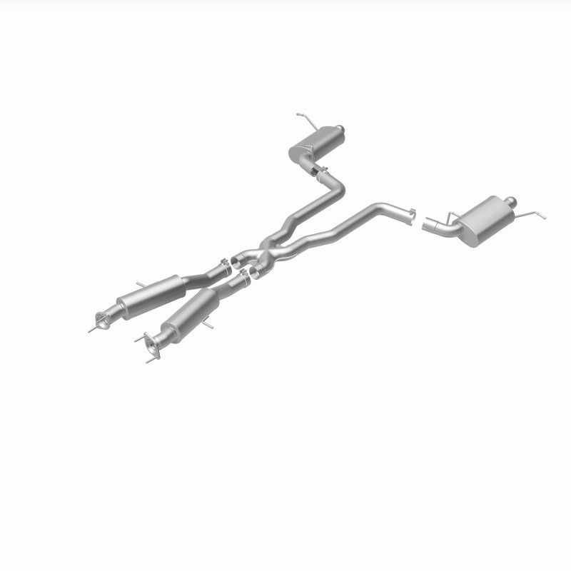 MagnaFlow 12 Jeep Grand Cherokee V8 6.4L Dual Split Rear Exit Stainless Cat Back Performance Exhaust-Catback-Grocery Getter Performance