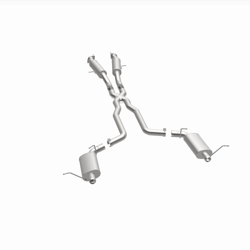 MagnaFlow 12 Jeep Grand Cherokee V8 6.4L Dual Split Rear Exit Stainless Cat Back Performance Exhaust-Catback-Grocery Getter Performance