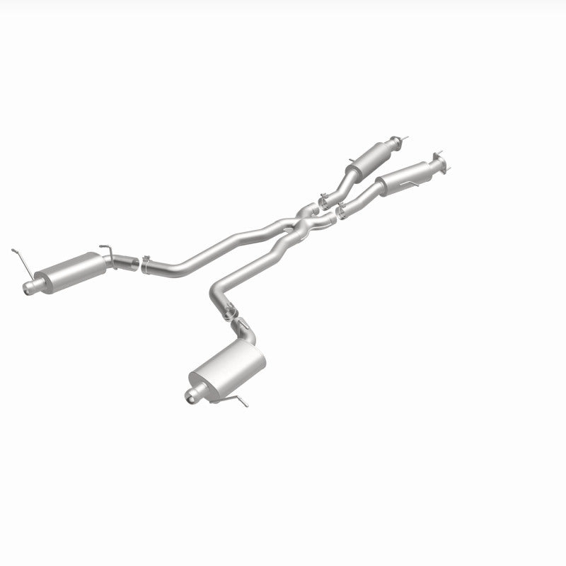 MagnaFlow 12 Jeep Grand Cherokee V8 6.4L Dual Split Rear Exit Stainless Cat Back Performance Exhaust-Catback-Grocery Getter Performance