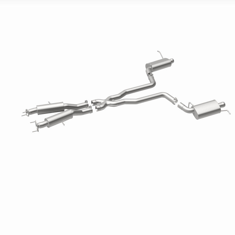 MagnaFlow 12 Jeep Grand Cherokee V8 6.4L Dual Split Rear Exit Stainless Cat Back Performance Exhaust-Catback-Grocery Getter Performance