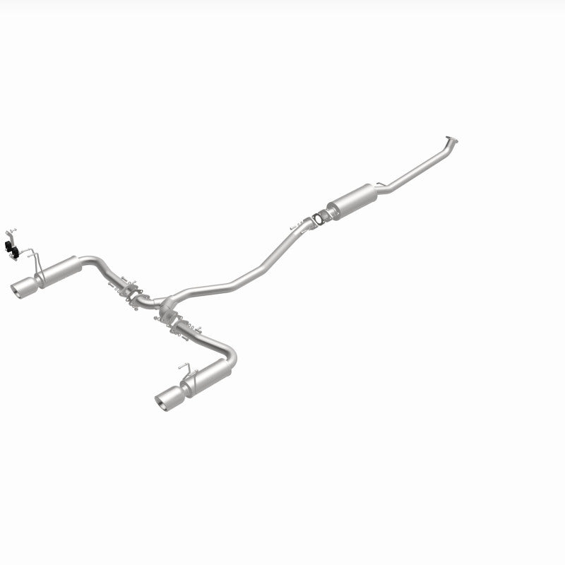 MagnaFlow 16-18 Honda Civic L4 2.0L Street Series Cat-Back Exhaust w/ Polished Tips-Catback-Grocery Getter Performance