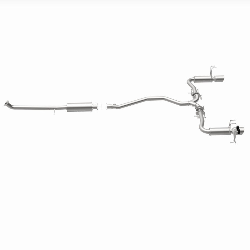 MagnaFlow 16-18 Honda Civic L4 2.0L Street Series Cat-Back Exhaust w/ Polished Tips-Catback-Grocery Getter Performance