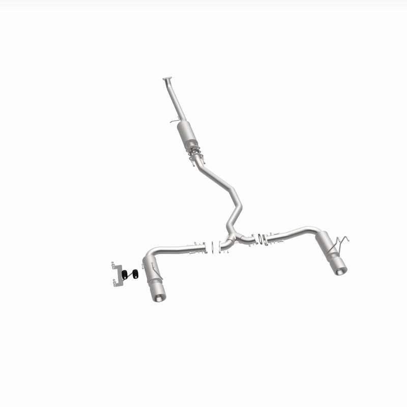 MagnaFlow 16-18 Honda Civic L4 2.0L Street Series Cat-Back Exhaust w/ Polished Tips-Catback-Grocery Getter Performance