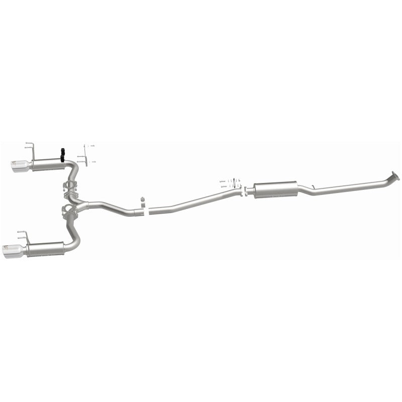 MagnaFlow 16-18 Honda Civic L4 2.0L Street Series Cat-Back Exhaust w/ Polished Tips-Catback-Grocery Getter Performance