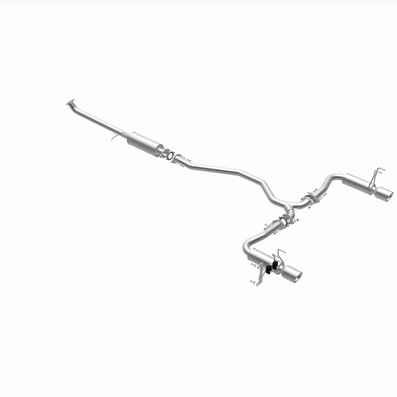 MagnaFlow 16-18 Honda Civic L4 2.0L Street Series Cat-Back Exhaust w/ Polished Tips-Catback-Grocery Getter Performance