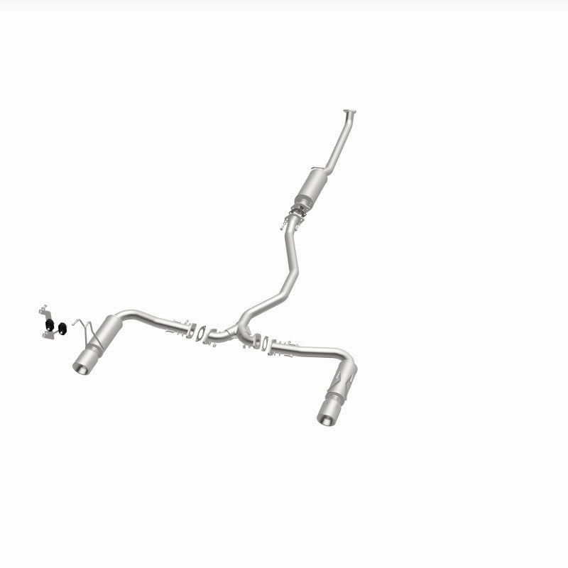 MagnaFlow 16-18 Honda Civic L4 2.0L Street Series Cat-Back Exhaust w/ Polished Tips-Catback-Grocery Getter Performance