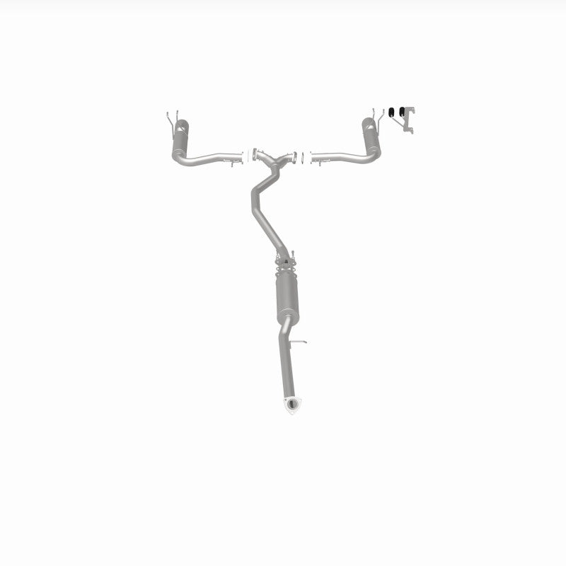 MagnaFlow 16-18 Honda Civic L4 2.0L Street Series Cat-Back Exhaust w/ Polished Tips-Catback-Grocery Getter Performance