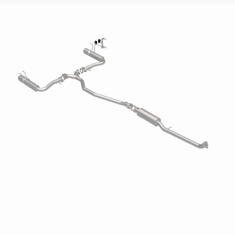 MagnaFlow 16-18 Honda Civic L4 2.0L Street Series Cat-Back Exhaust w/ Polished Tips-Catback-Grocery Getter Performance