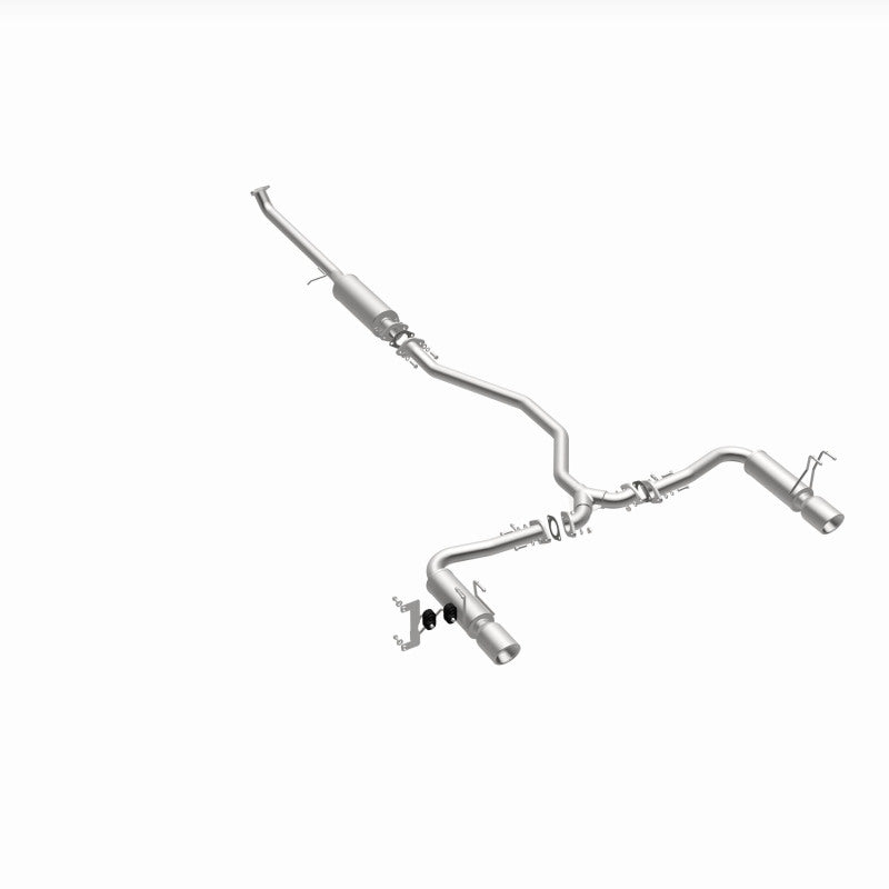 MagnaFlow 16-18 Honda Civic L4 2.0L Street Series Cat-Back Exhaust w/ Polished Tips-Catback-Grocery Getter Performance