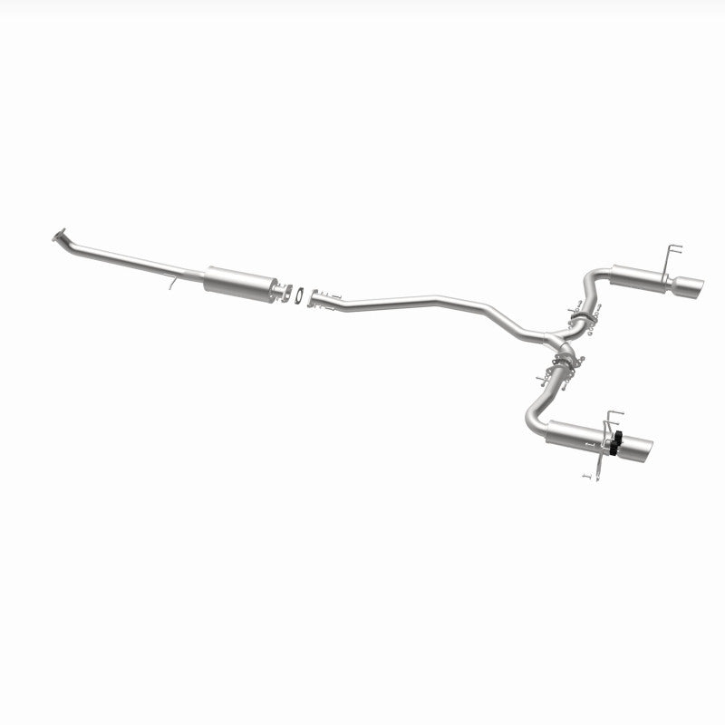 MagnaFlow 16-18 Honda Civic L4 2.0L Street Series Cat-Back Exhaust w/ Polished Tips-Catback-Grocery Getter Performance