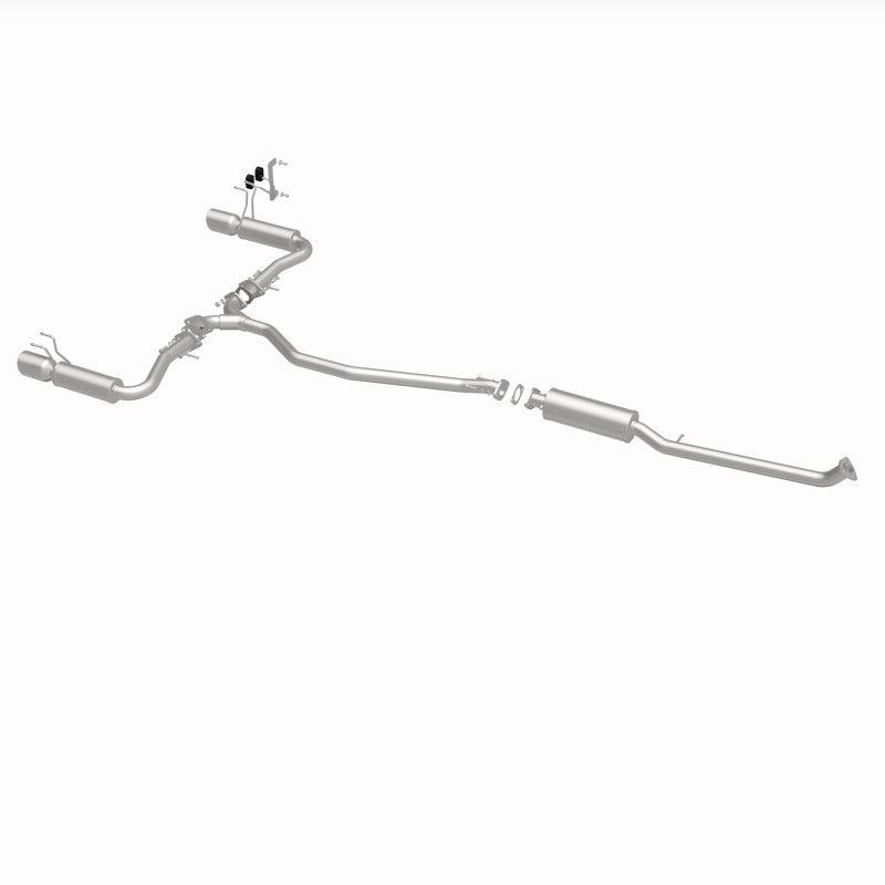 MagnaFlow 16-18 Honda Civic L4 2.0L Street Series Cat-Back Exhaust w/ Polished Tips-Catback-Grocery Getter Performance