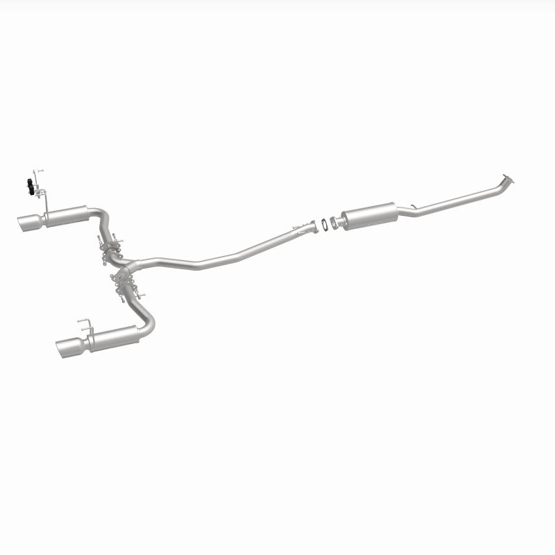 MagnaFlow 16-18 Honda Civic L4 2.0L Street Series Cat-Back Exhaust w/ Polished Tips-Catback-Grocery Getter Performance