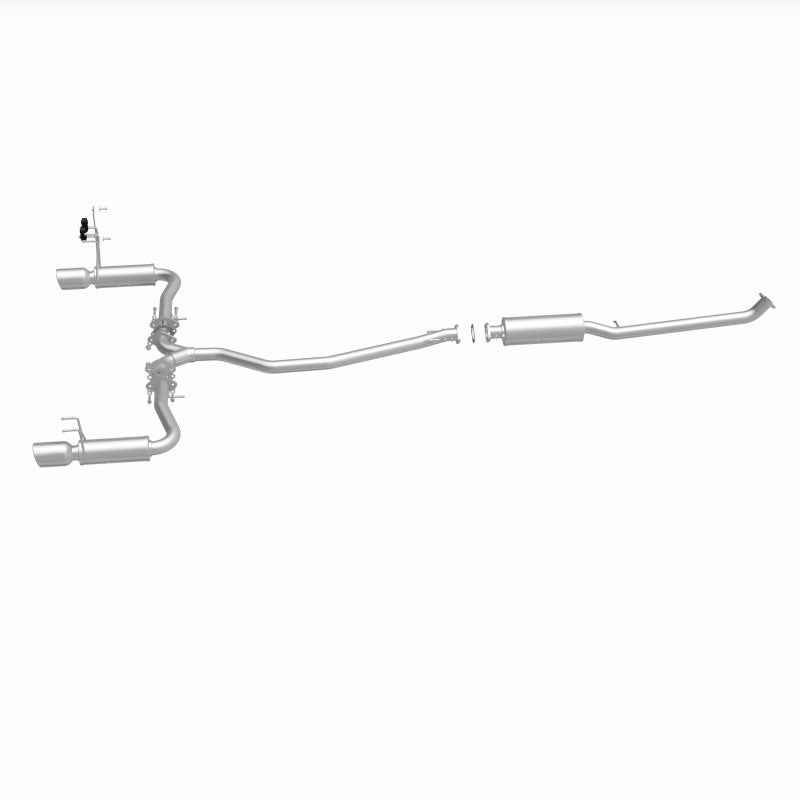 MagnaFlow 16-18 Honda Civic L4 2.0L Street Series Cat-Back Exhaust w/ Polished Tips-Catback-Grocery Getter Performance