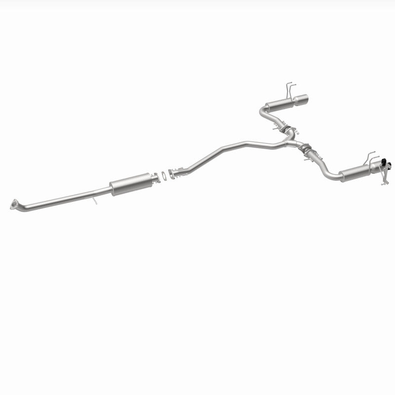 MagnaFlow 16-18 Honda Civic L4 2.0L Street Series Cat-Back Exhaust w/ Polished Tips-Catback-Grocery Getter Performance