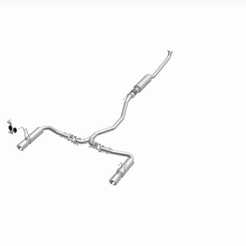 MagnaFlow 16-18 Honda Civic L4 2.0L Street Series Cat-Back Exhaust w/ Polished Tips-Catback-Grocery Getter Performance