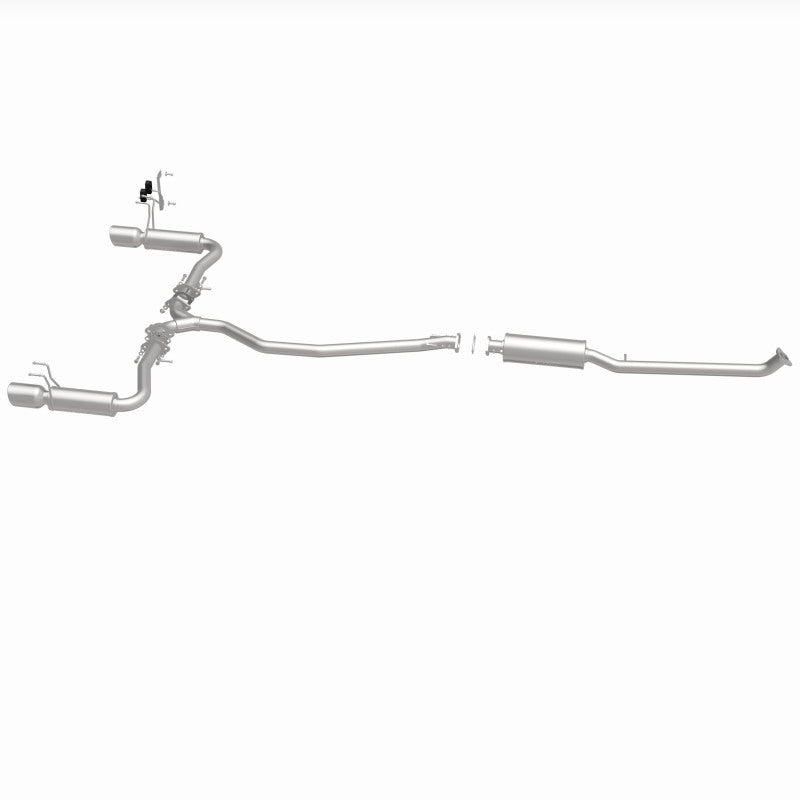 MagnaFlow 16-18 Honda Civic L4 2.0L Street Series Cat-Back Exhaust w/ Polished Tips-Catback-Grocery Getter Performance