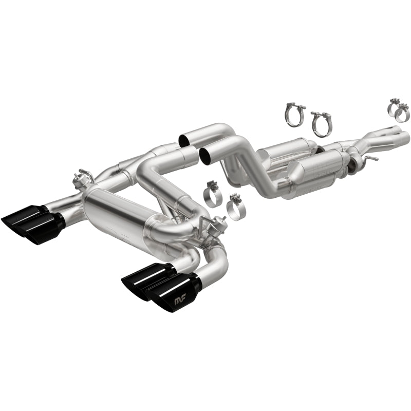 MagnaFlow 21-22 Jeep Wrangler V8 6.4L Street Series Cat-Back Exhaust w/ Black Tips-Catback-Grocery Getter Performance
