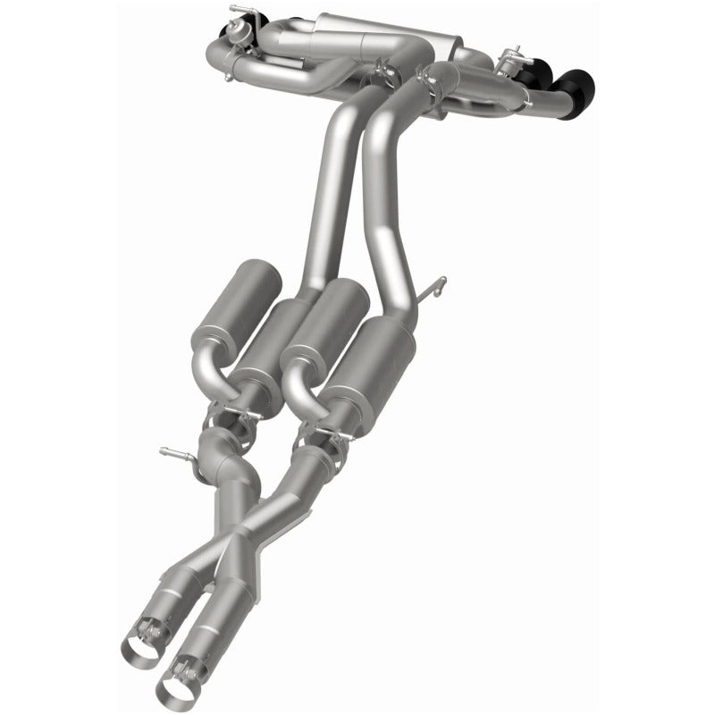 MagnaFlow 21-22 Jeep Wrangler V8 6.4L Street Series Cat-Back Exhaust w/ Black Tips-Catback-Grocery Getter Performance