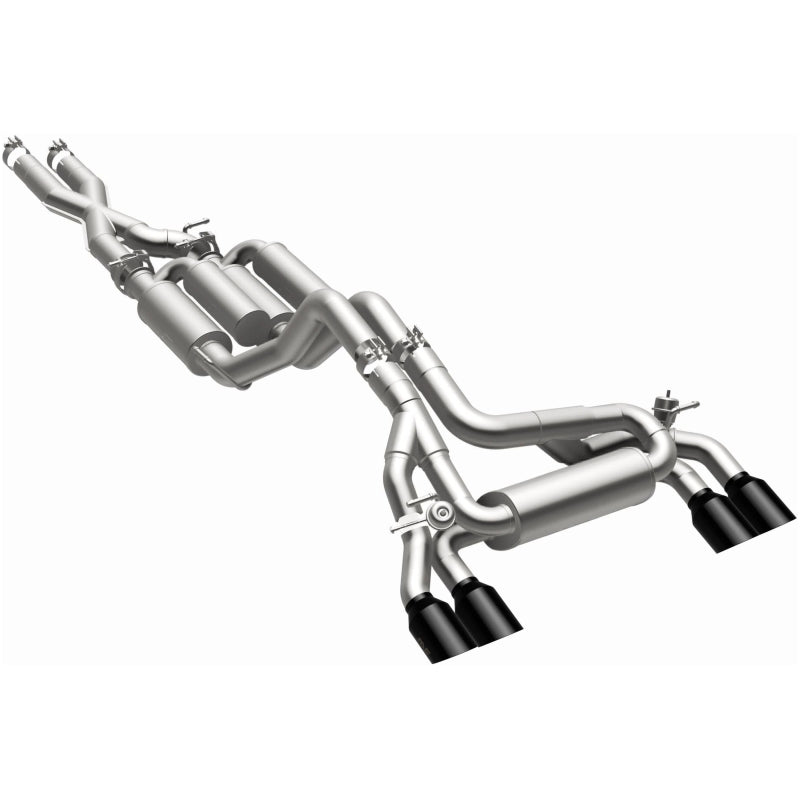 MagnaFlow 21-22 Jeep Wrangler V8 6.4L Street Series Cat-Back Exhaust w/ Black Tips-Catback-Grocery Getter Performance