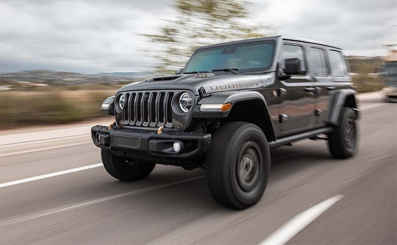 MagnaFlow 21-22 Jeep Wrangler V8 6.4L Street Series Cat-Back Exhaust w/ Black Tips-Catback-Grocery Getter Performance