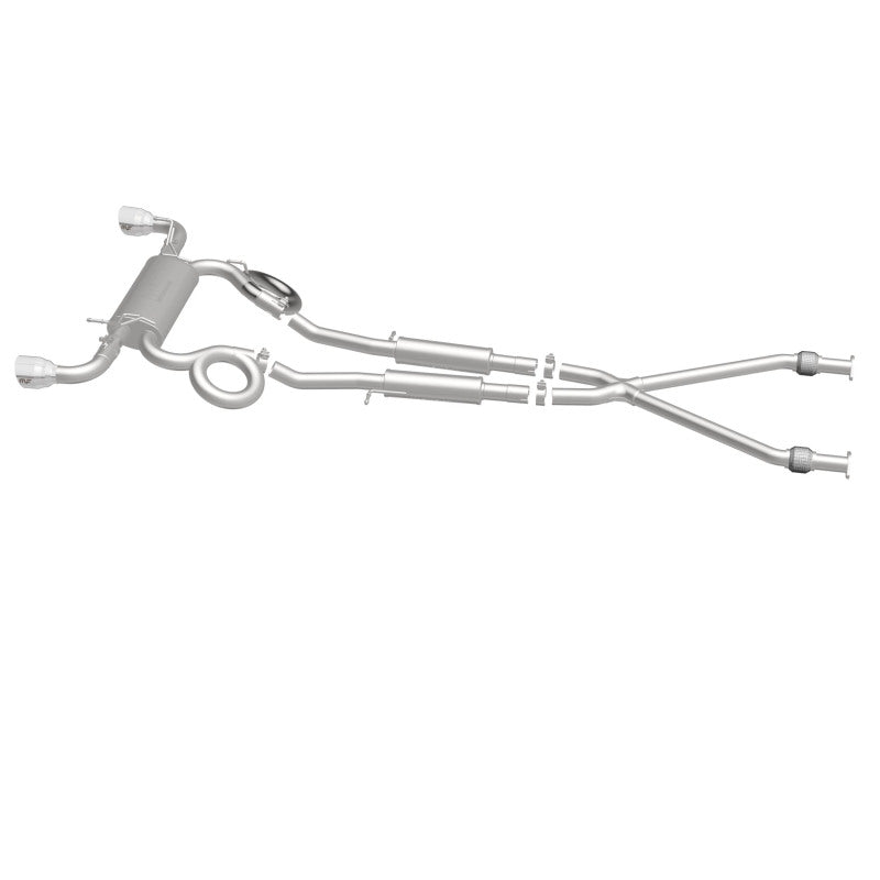 MagnaFlow Cat-Back 09-17 Nissan 370Z V6 3.7L Street Series SS 2.25in Dual Split Rear Exit Exhaust-Catback-Grocery Getter Performance
