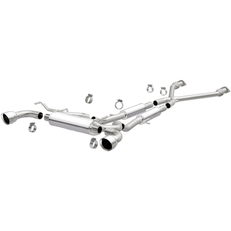 MagnaFlow Cat-Back 09-17 Nissan 370Z V6 3.7L Street Series SS 2.25in Dual Split Rear Exit Exhaust-Catback-Grocery Getter Performance