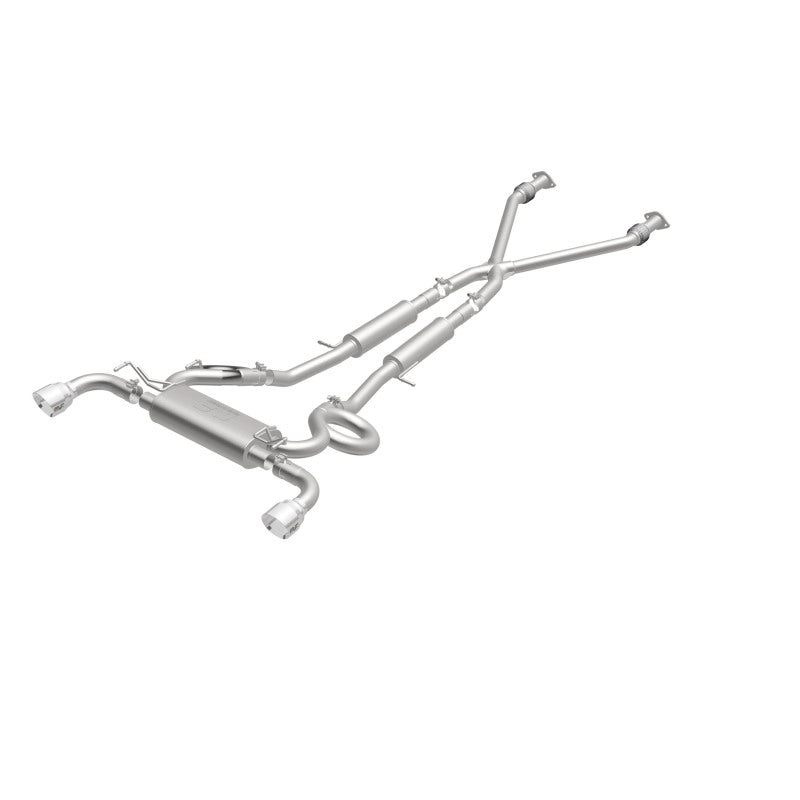 MagnaFlow Cat-Back 09-17 Nissan 370Z V6 3.7L Street Series SS 2.25in Dual Split Rear Exit Exhaust-Catback-Grocery Getter Performance