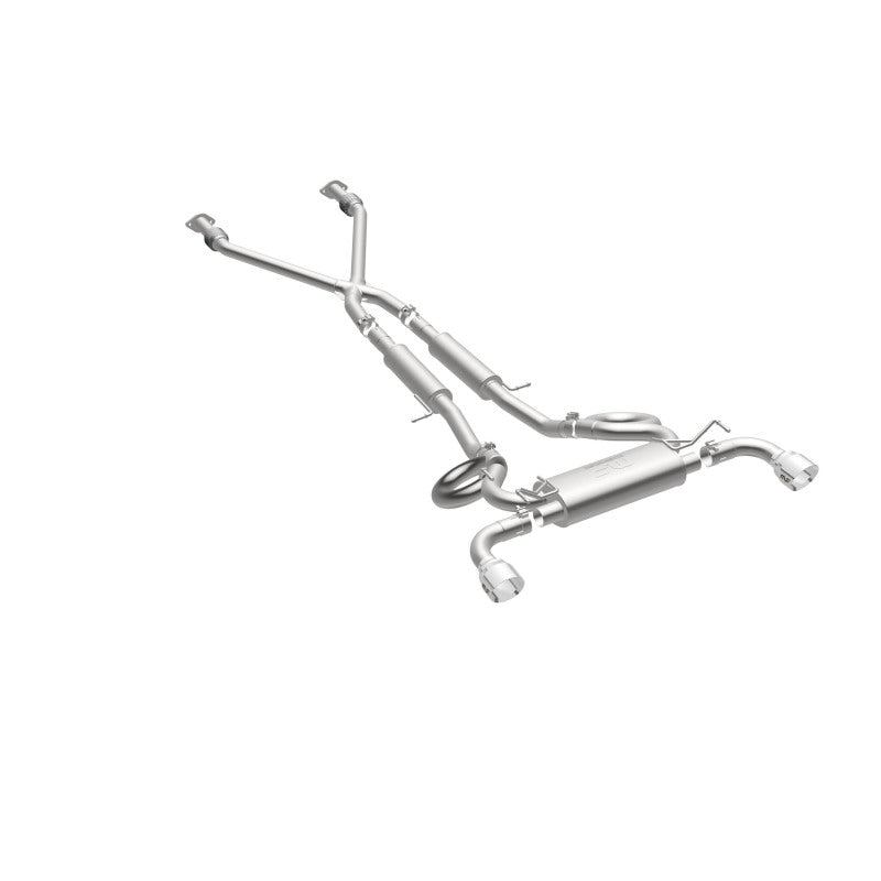 MagnaFlow Cat-Back 09-17 Nissan 370Z V6 3.7L Street Series SS 2.25in Dual Split Rear Exit Exhaust-Catback-Grocery Getter Performance