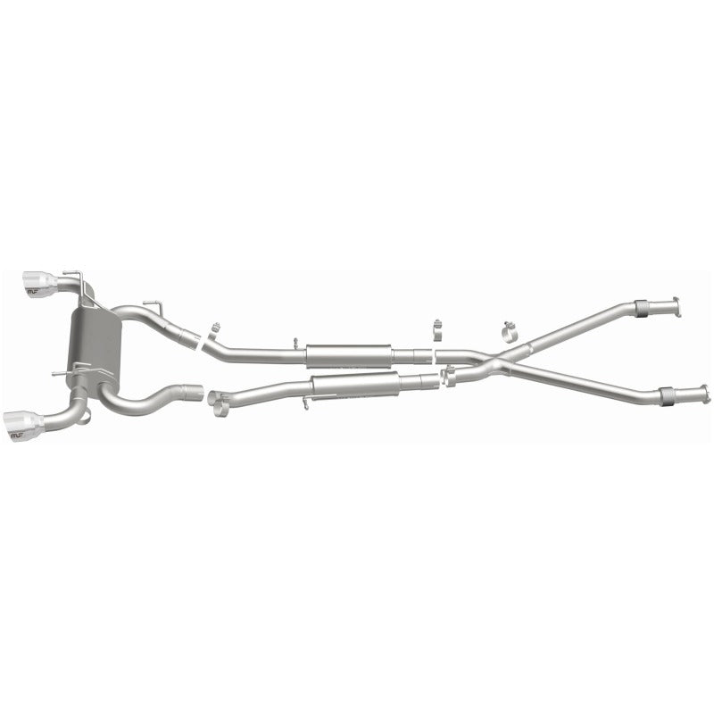 MagnaFlow Cat-Back 09-17 Nissan 370Z V6 3.7L Street Series SS 2.25in Dual Split Rear Exit Exhaust-Catback-Grocery Getter Performance