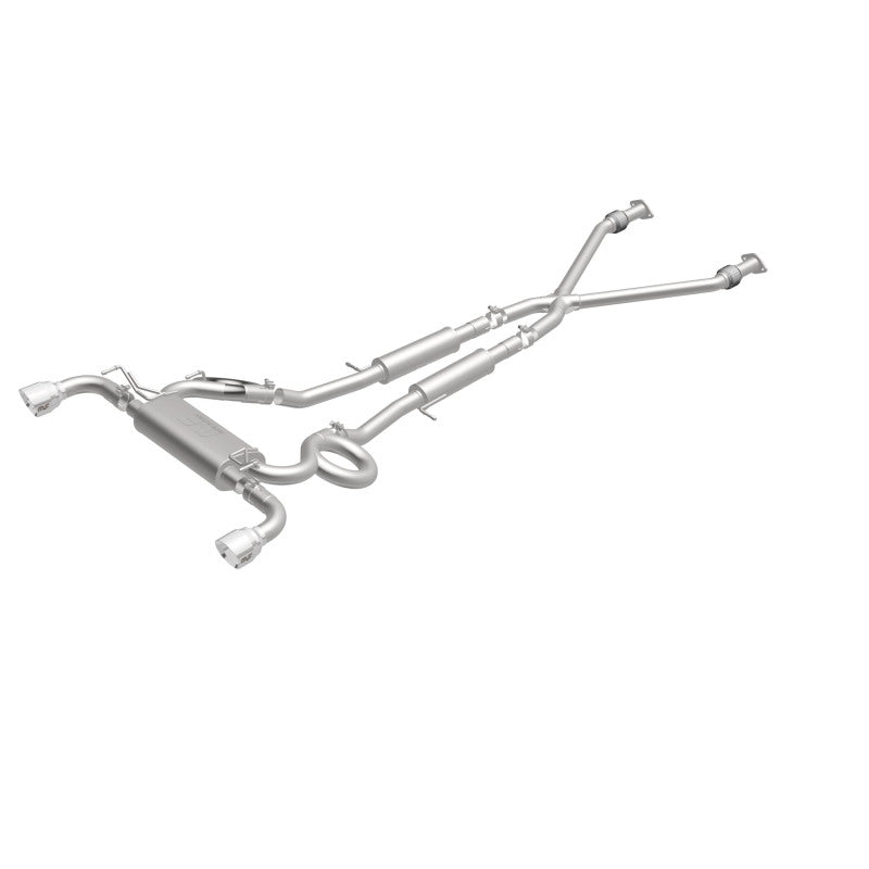 MagnaFlow Cat-Back 09-17 Nissan 370Z V6 3.7L Street Series SS 2.25in Dual Split Rear Exit Exhaust-Catback-Grocery Getter Performance