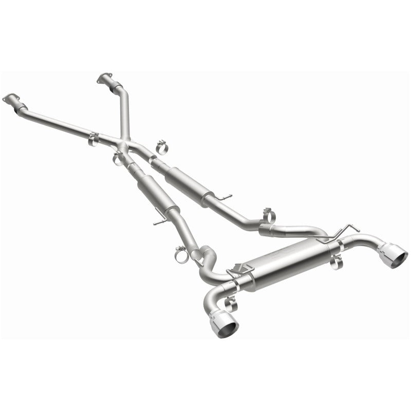 MagnaFlow Cat-Back 09-17 Nissan 370Z V6 3.7L Street Series SS 2.25in Dual Split Rear Exit Exhaust-Catback-Grocery Getter Performance