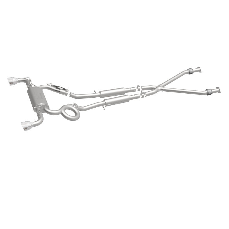 MagnaFlow Cat-Back 09-17 Nissan 370Z V6 3.7L Street Series SS 2.25in Dual Split Rear Exit Exhaust-Catback-Grocery Getter Performance