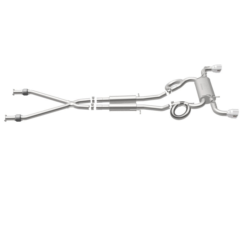 MagnaFlow Cat-Back 09-17 Nissan 370Z V6 3.7L Street Series SS 2.25in Dual Split Rear Exit Exhaust-Catback-Grocery Getter Performance