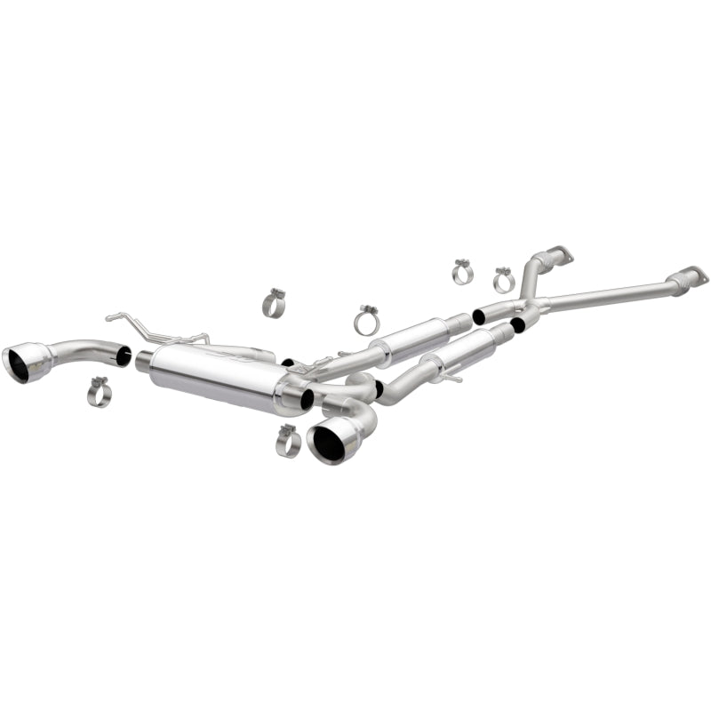 MagnaFlow Cat-Back 09-17 Nissan 370Z V6 3.7L Street Series SS 2.25in Dual Split Rear Exit Exhaust-Catback-Grocery Getter Performance