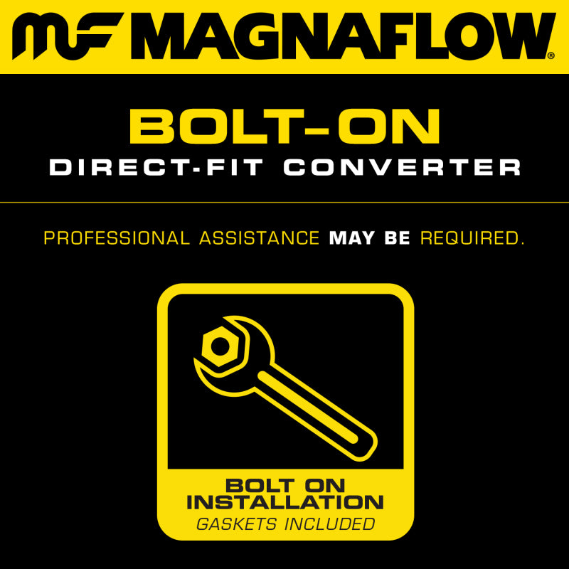 MagnaFlow Direct Fit Catalytic Converter 04-07 VW Touareg 4.2L Passenger Side-Catalytic Converter Direct Fit-Grocery Getter Performance