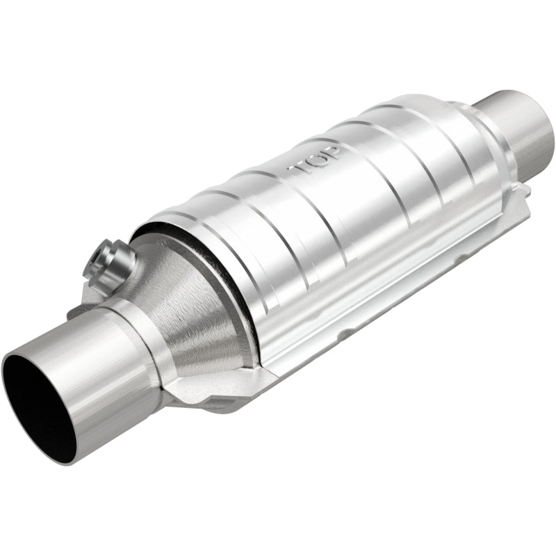 MagnaFlow Universal Catalytic Converter 2.25inch GM 3.8L-Catalytic Converter Universal-Grocery Getter Performance