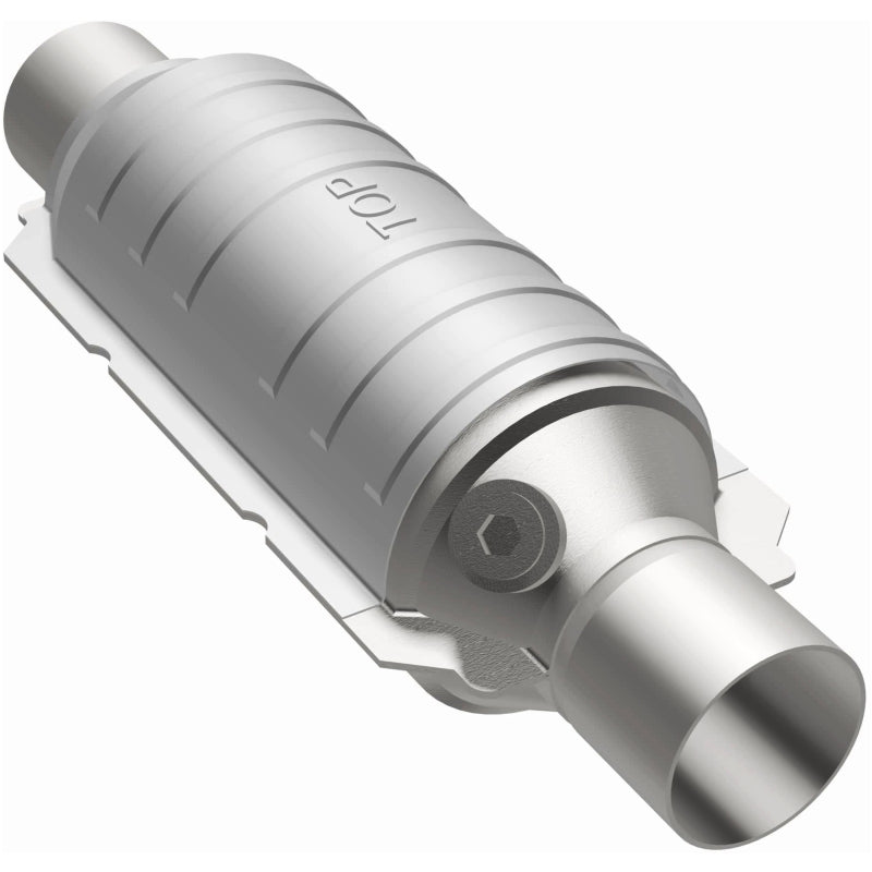 MagnaFlow Universal Catalytic Converter 2.25inch GM 3.8L-Catalytic Converter Universal-Grocery Getter Performance